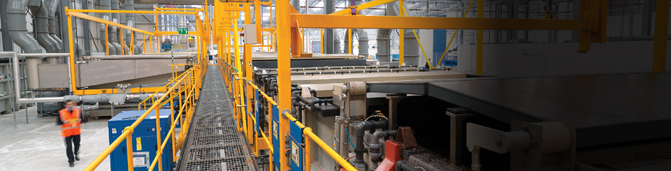 Fully automated process plant lines for electroplating and surface treatment