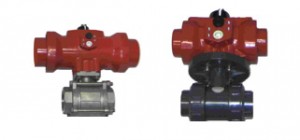 Pneumatic actuated valves