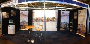 NHE Surface World exhibition stand